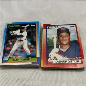 Vintage Baseball Trading Cards Set of 46